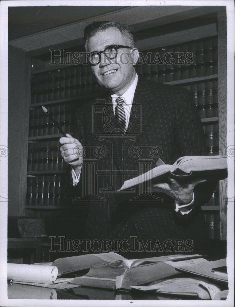 1957 Press Photo Benjamin C. Slanczyk - Historic Images