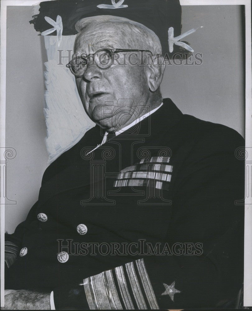 1946 Press Photo William H. Standley Navy Admiral - Historic Images