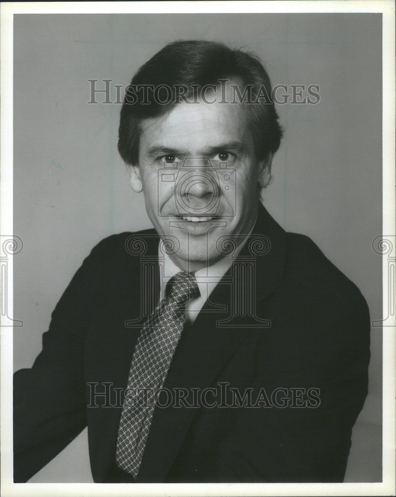 1987 Press Photo Jerry Stanecki Channel 7 - Historic Images