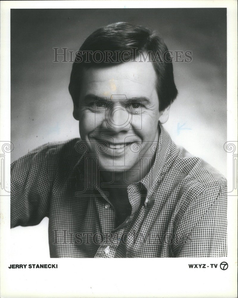 1981 Press Photo JERRY STANECKI Writer TV Producer - Historic Images