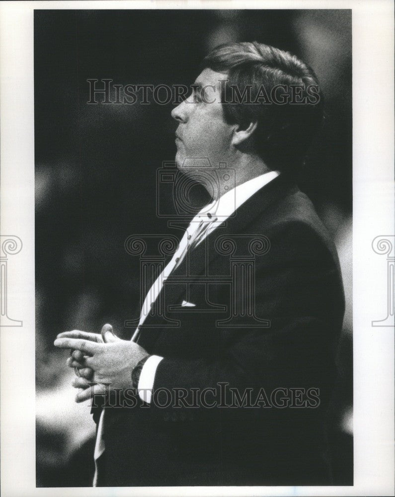 1989 Press Photo Brendan Suhr Atlanta Basketball - Historic Images