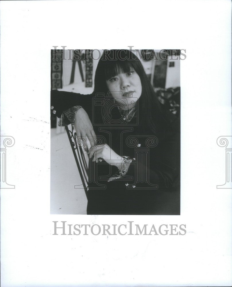 1998 Press Photo Anna Sui Fashion Designer - Historic Images