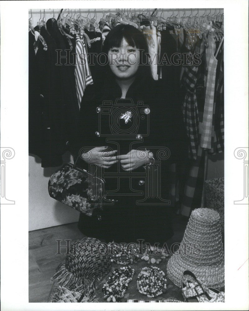 1991 Press Photo Anna Sui - Historic Images