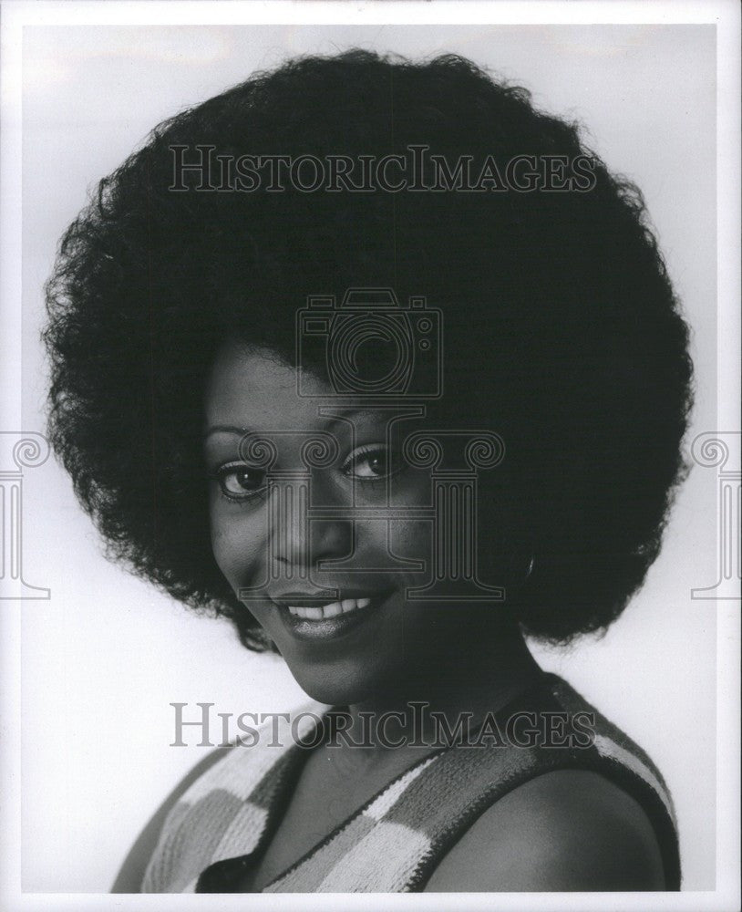 1973 Press Photo Ebony Wright Honey Stage Theater Show - Historic Images