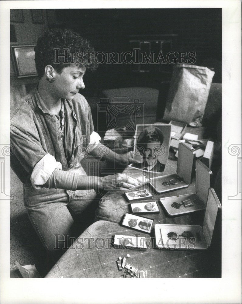 1988 Press Photo Eugene Wright jazz bassist - Historic Images