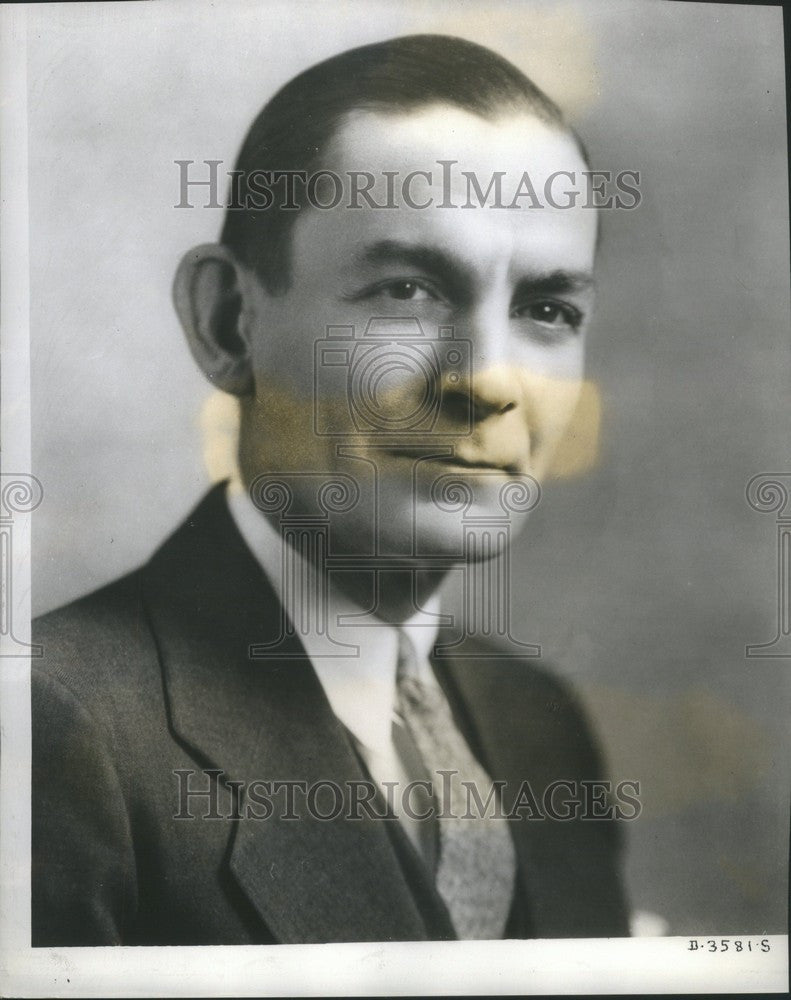 1941 Press Photo TH Stambaugh Hudson Motor Car Director - Historic Images