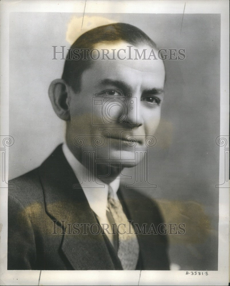 1941 Press Photo T.H. Stambaugh Director of National Se - Historic Images