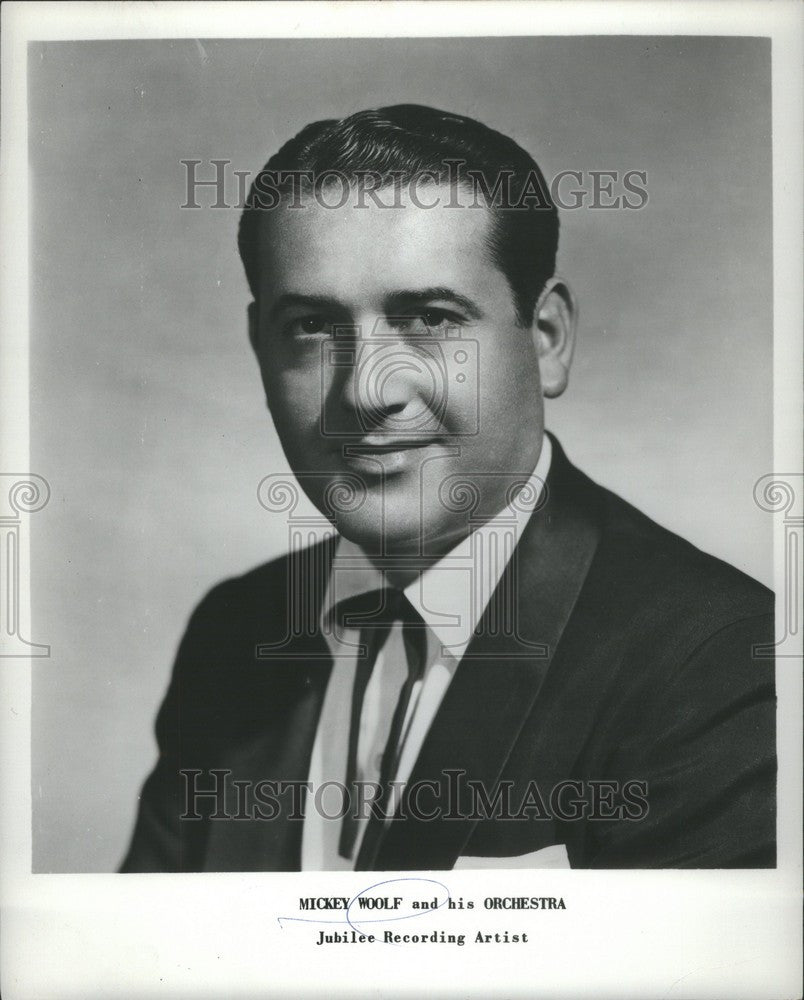 1956 Press Photo Mickey woolf musician - Historic Images