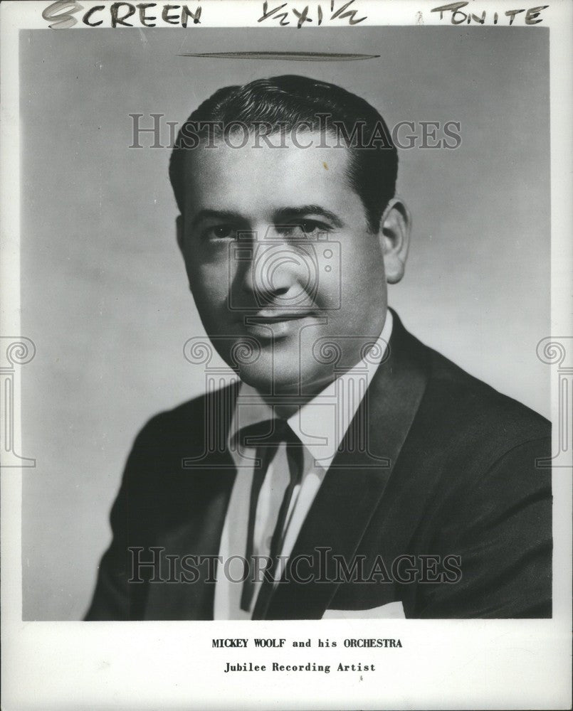 1954 Press Photo Mickey Woolf - Historic Images