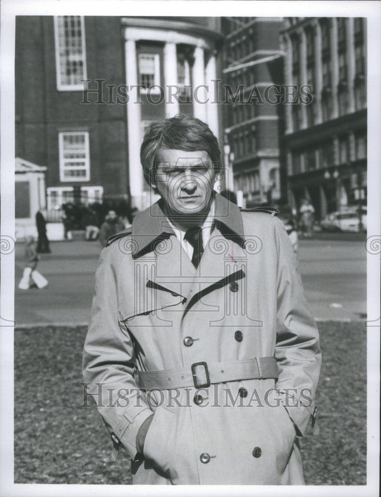 1983 Press Photo Jim Wooten vice-presidential ABC - Historic Images