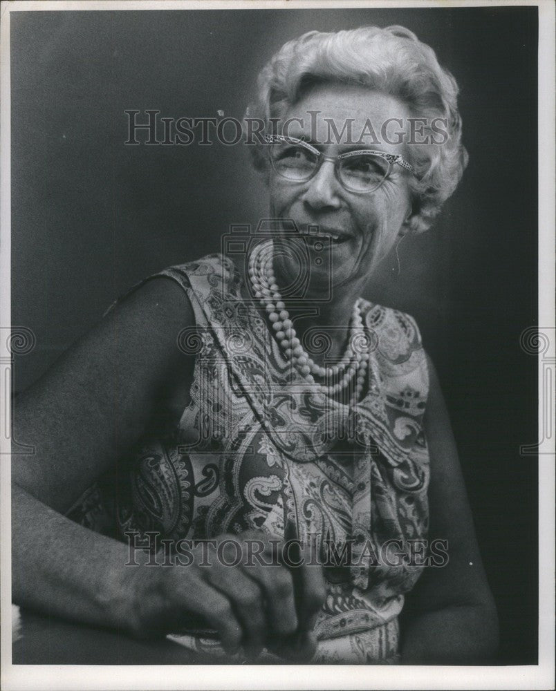 1971 Press Photo Alfred Merrill Worden - Historic Images