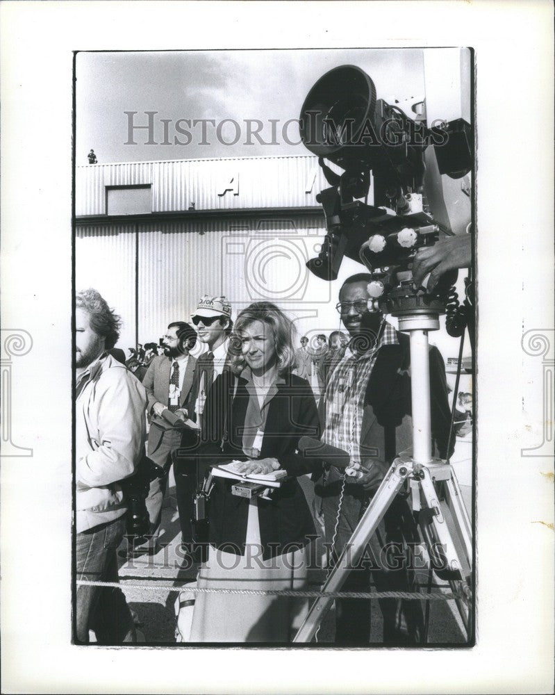 1980 Press Photo Judy Woodruff - Historic Images