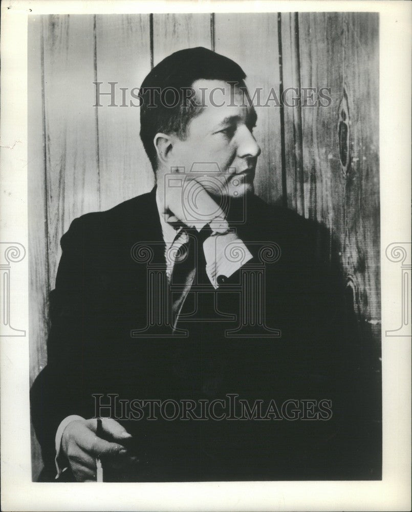 1961 Press Photo William Styron Novelist - Historic Images