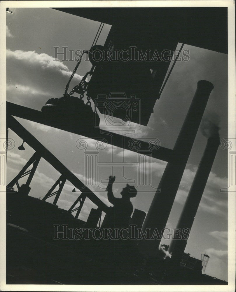 Press Photo industry Crane - Historic Images