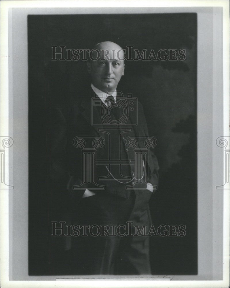 1985 Press Photo Paul Ulrich President - Historic Images