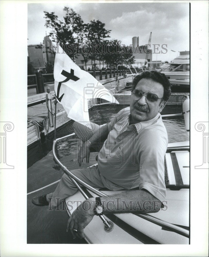 1990 Press Photo David Usher - Historic Images