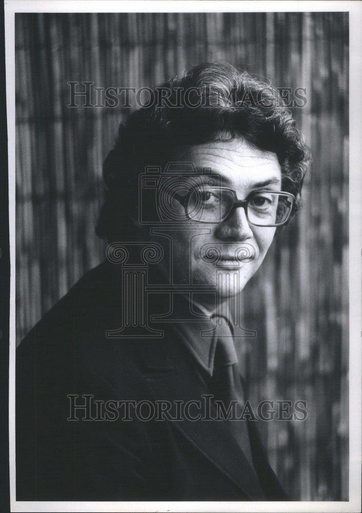 1972 Press Photo Wilmer Weiss, Vice president Hudson - Historic Images