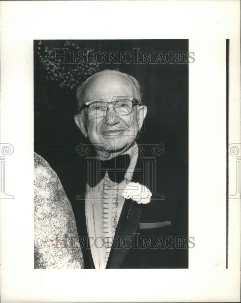 1987 Press Photo Peter A. Weinberg bussinessman - Historic Images