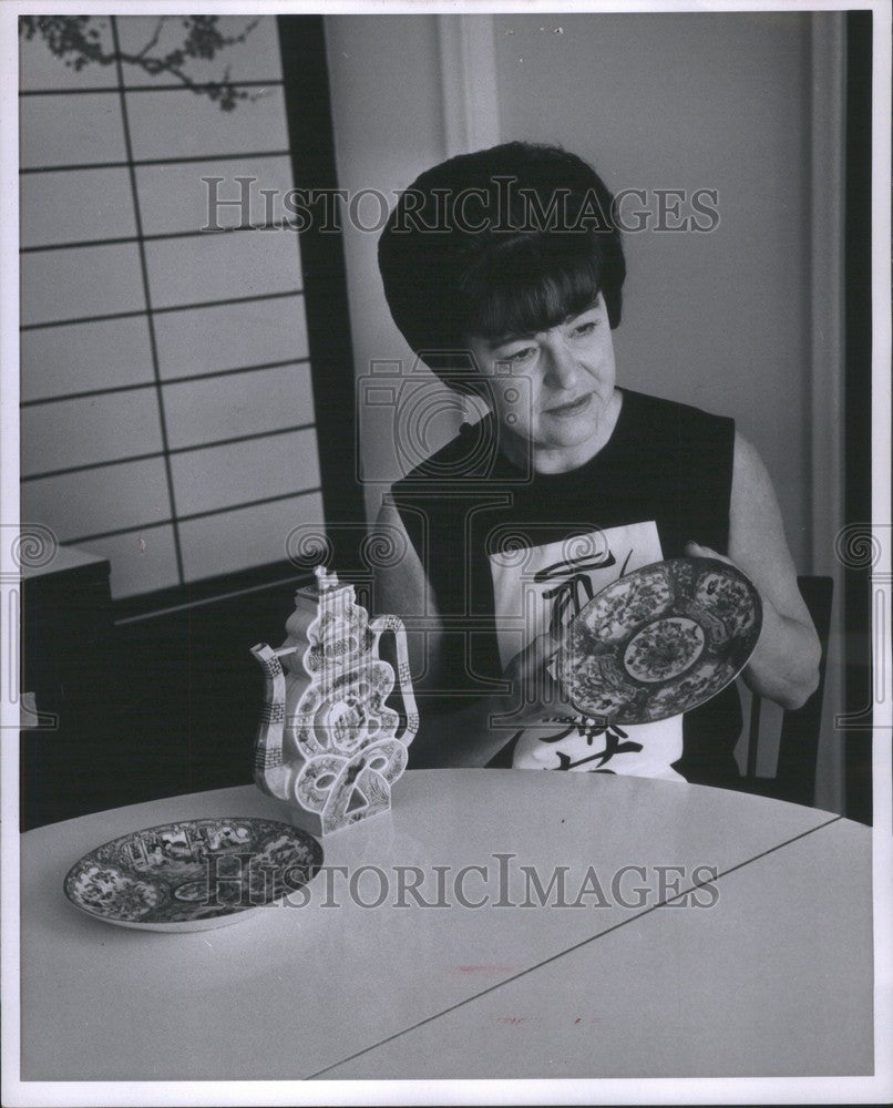 1967 Press Photo Mrs. Carl W. Weideman - Historic Images