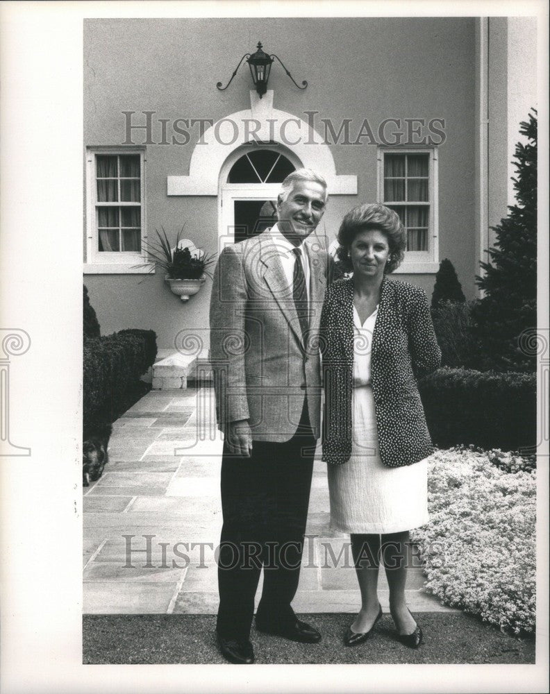 1988 Press Photo David Weinberg Effie Weinberg - Historic Images