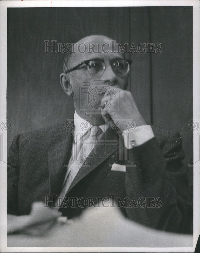 1957 Press Photo Harry Weinbaum Director - Historic Images