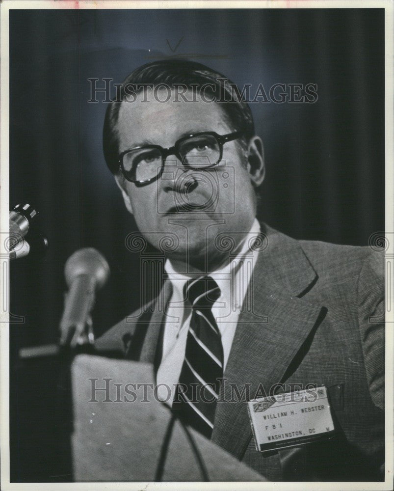 1979 Press Photo William Webster Homeland Security - Historic Images