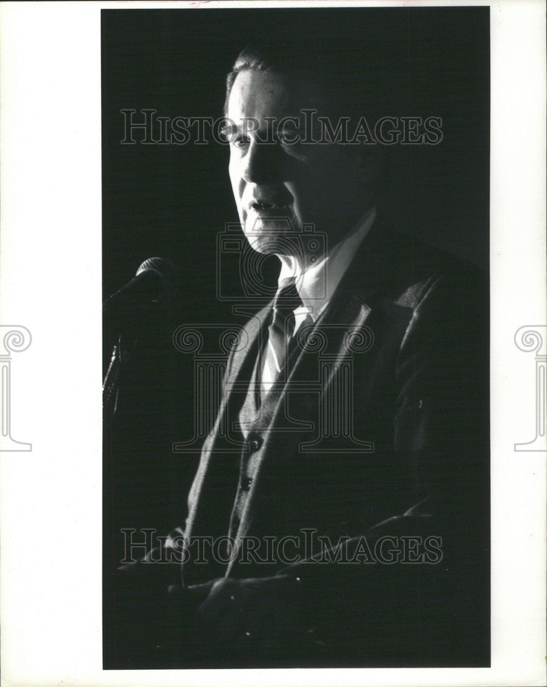 1984 Press Photo William Webster FBI Director - Historic Images