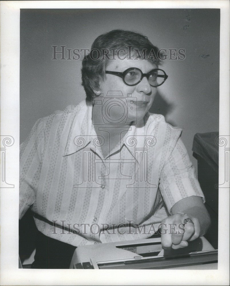 Press Photo Dorothy Weddell - Historic Images