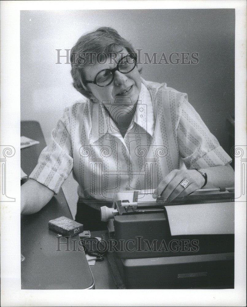 Press Photo Dorothy Weddell - Historic Images