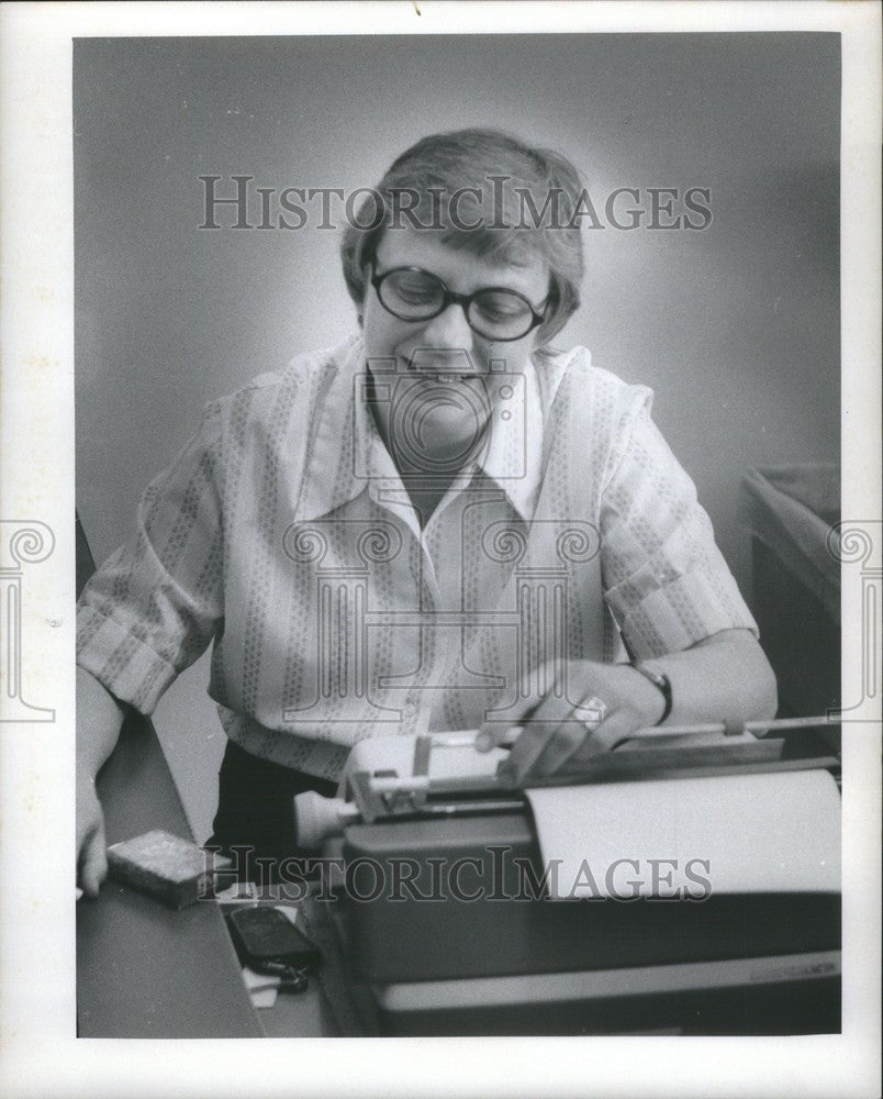 Press Photo Dorothy Weddell - Historic Images