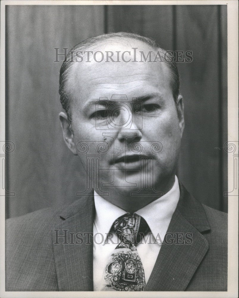 1971 Press Photo Solon Weeks Detroit Historical Museum - Historic Images