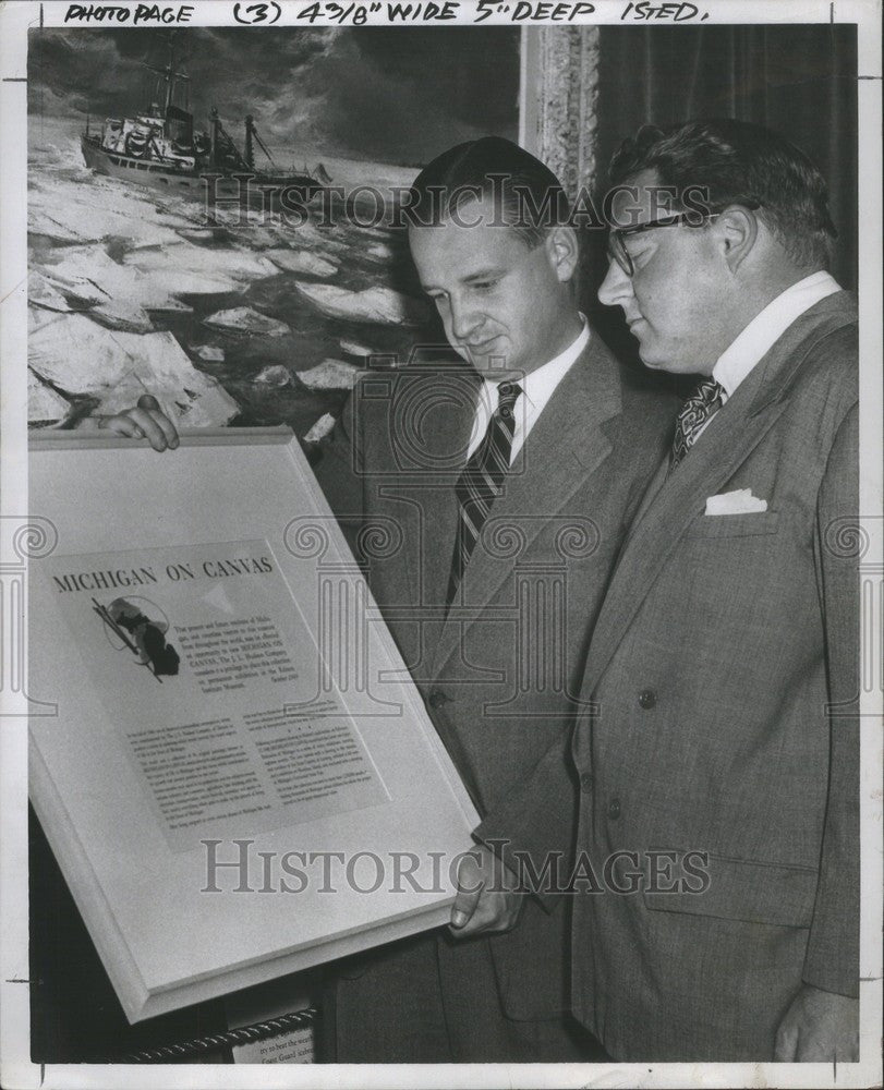 1949 Press Photo Michigan on Canvas painting - Historic Images