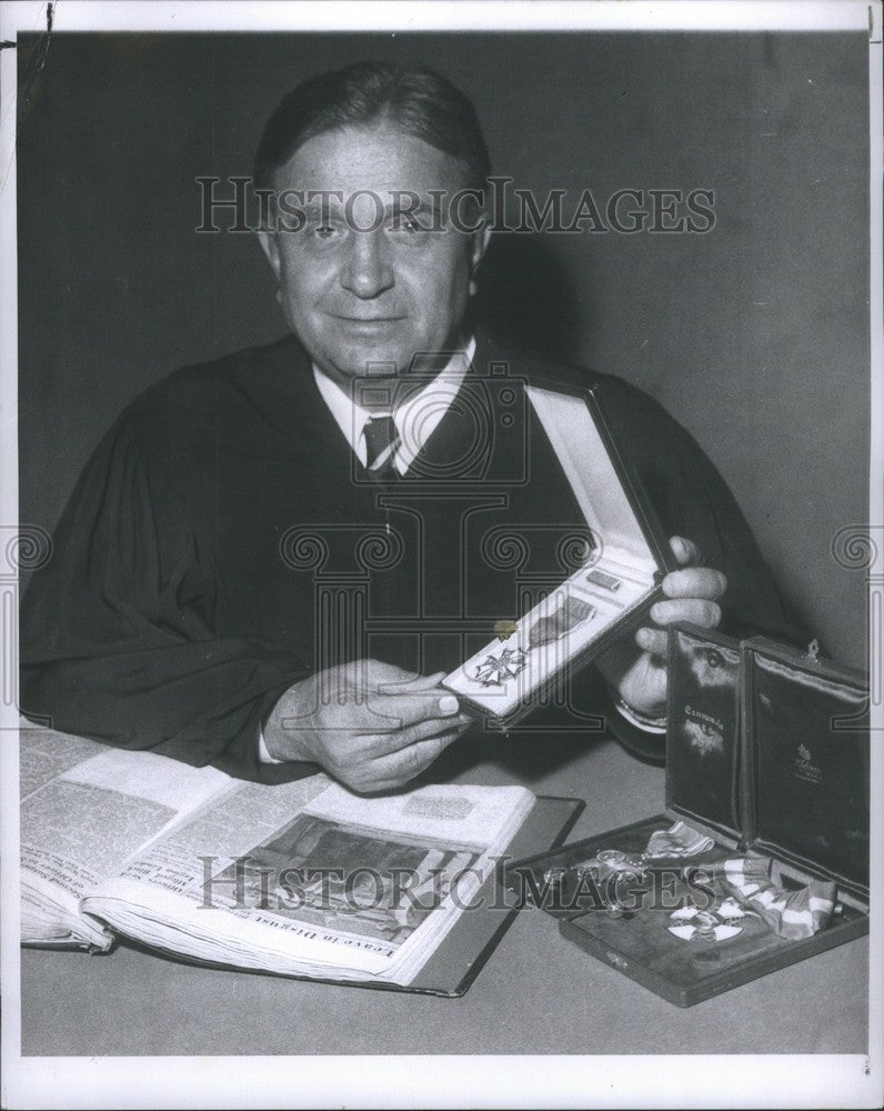 1957 Press Photo Judge John A.Ricca - Historic Images