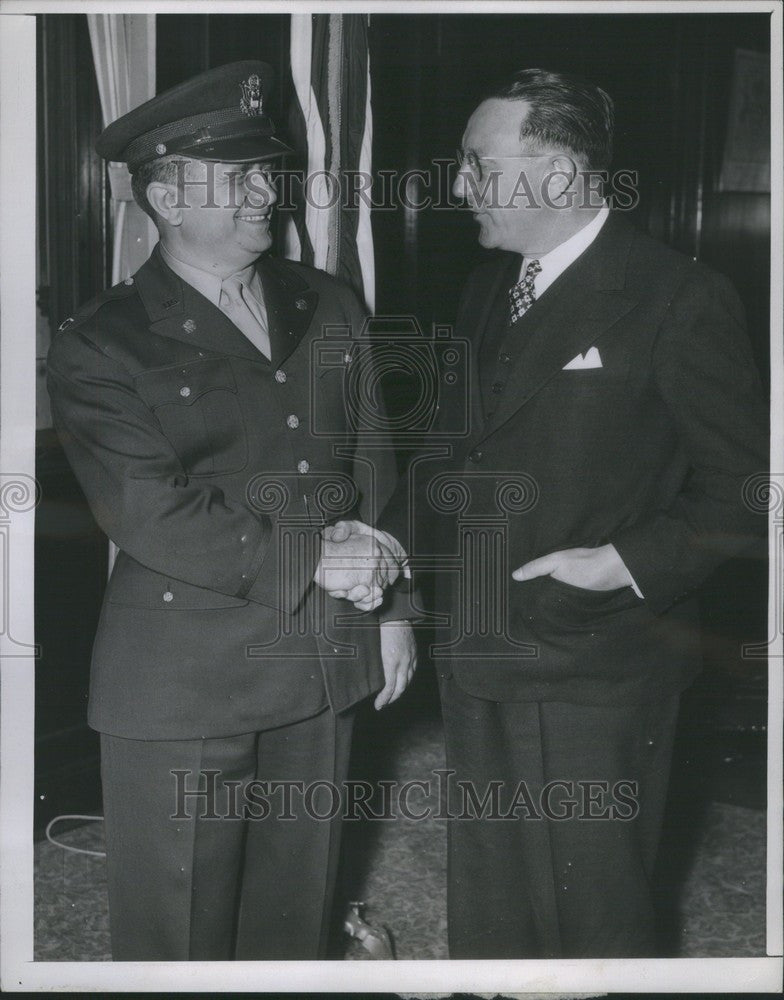 1943 Press Photo Major John A. Ricca - Historic Images