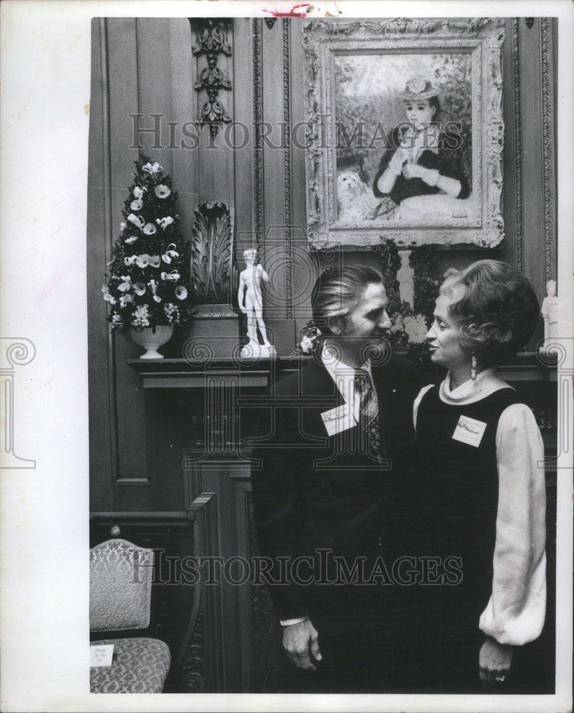 1973 Press Photo Mr. and Mrs. John Riccardo - Historic Images