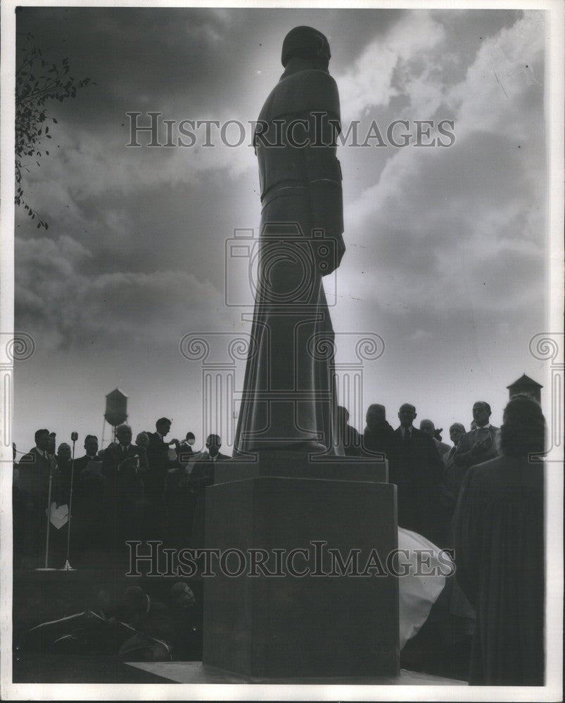 1940 Press Photo Gabriel Richard Park - Historic Images