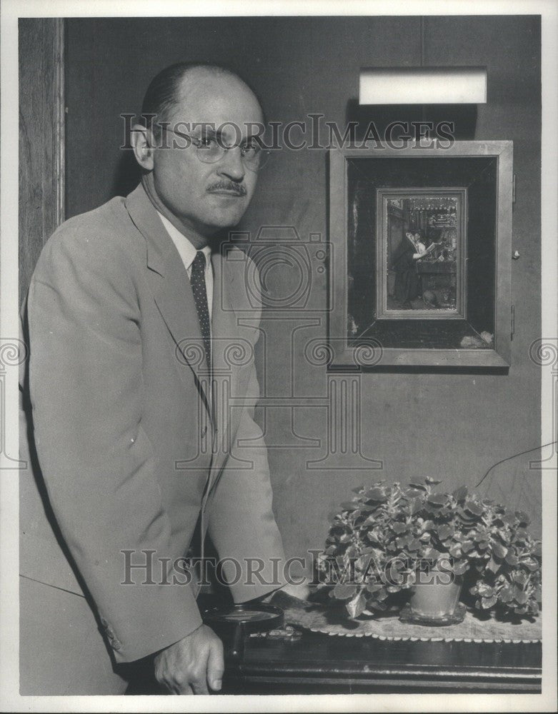 1956 Press Photo Dr. Edgar P. Richardson - Historic Images