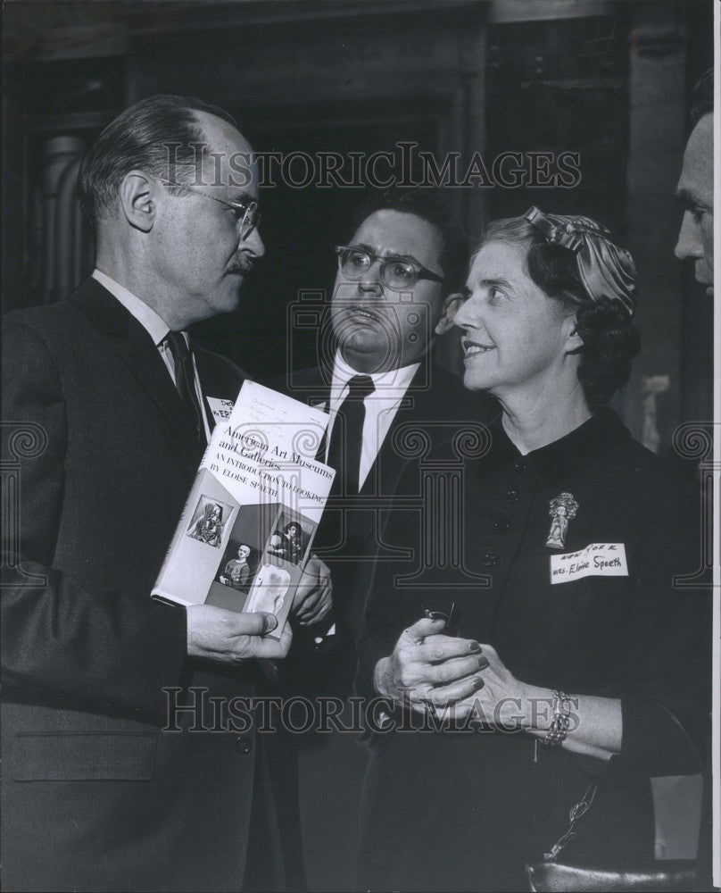 1960 Press Photo Susan Kyle Susan Eloise Author Writer - Historic Images