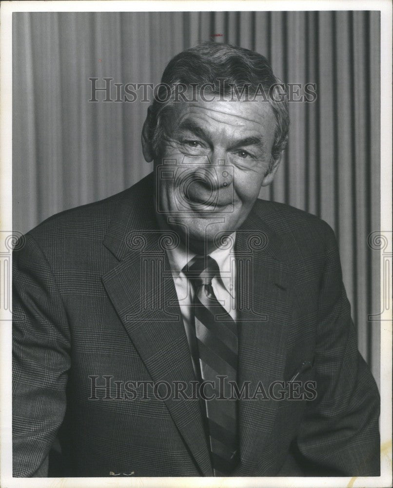 1978 Press Photo Gilbert F. Richards President - Historic Images