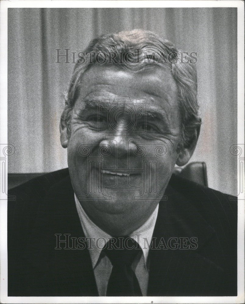 1979 Press Photo Gilbert F. Richards Former Chairman of - Historic Images