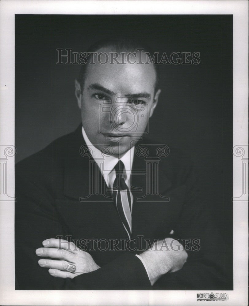 1953 Press Photo Erwin L. Koning Ass. Vice President - Historic Images