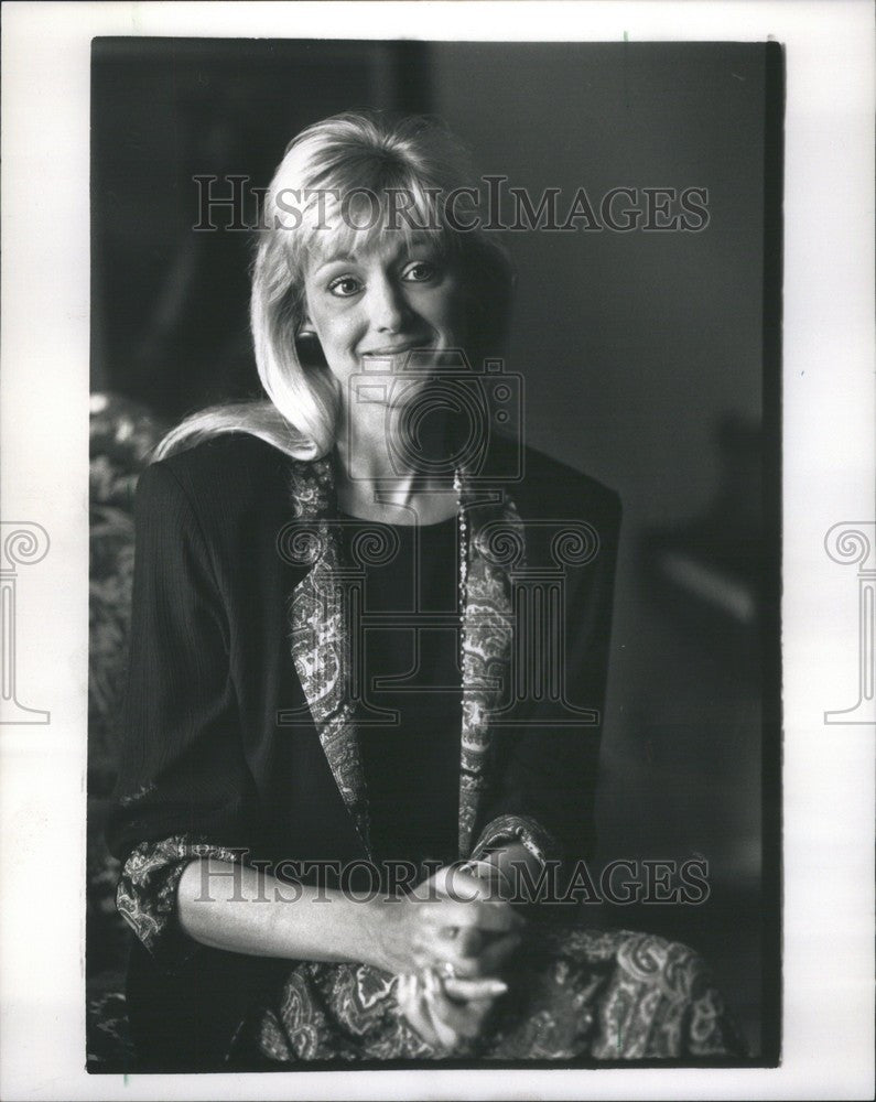 1989 Press Photo Annette Kolon Diabetes - Historic Images