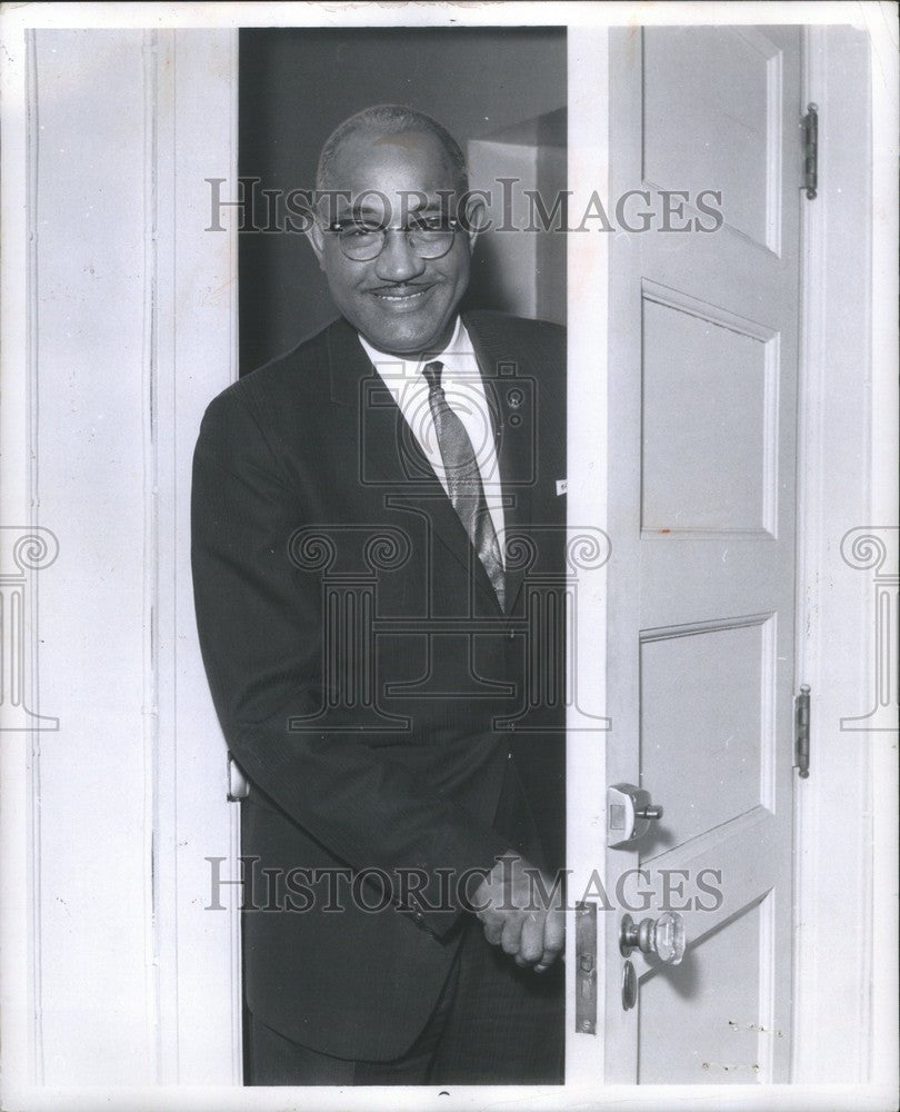 1962 Press Photo Francis Kornegay Civil Rights Detroit - Historic Images