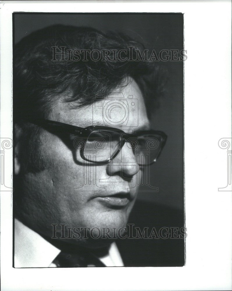 1982 Press Photo Norm Kopmeyer President AAUP WSU - Historic Images