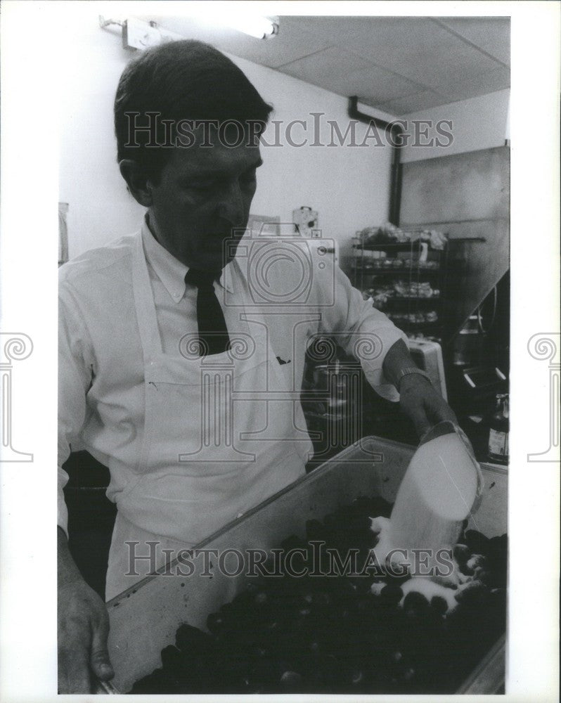 1991 Press Photo Donald Milford &quot;Don&quot; Payne - Historic Images