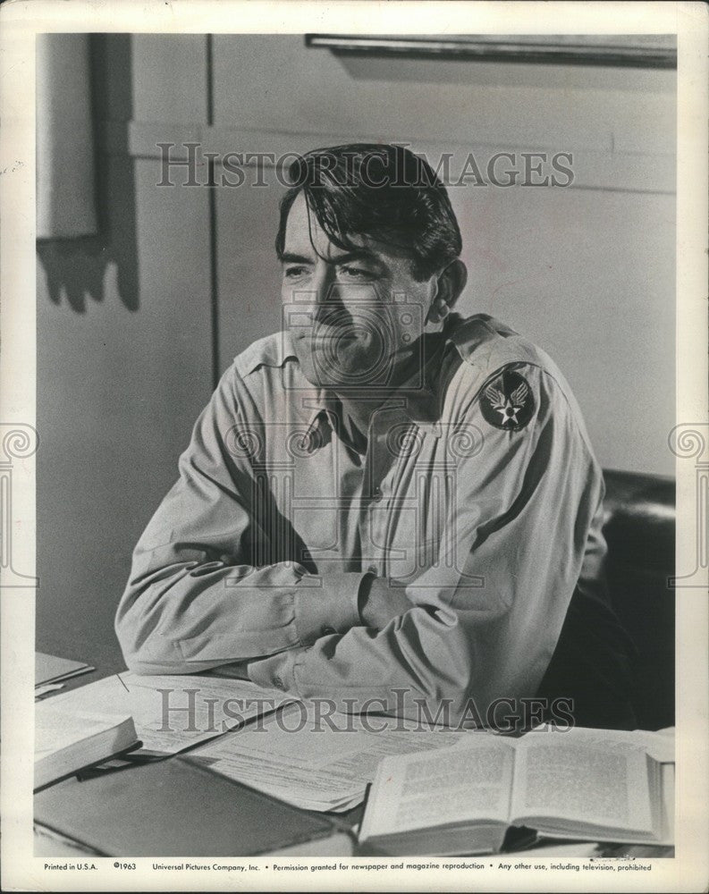 1964 Press Photo Gregory Peck  American actor - Historic Images