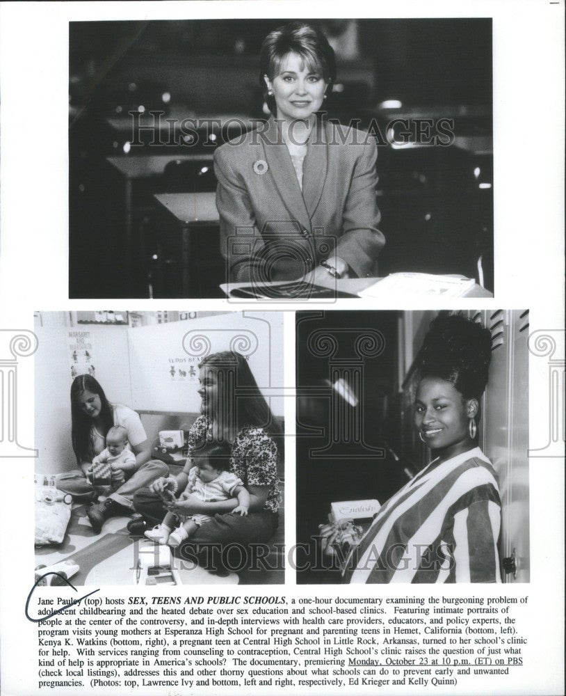 Press Photo margaret pauley tv journalist american - Historic Images