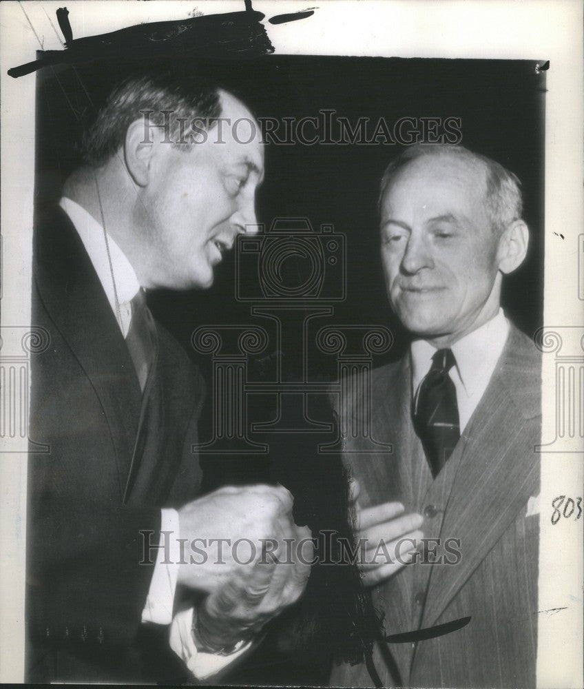 1947 Press Photo Edwin W. Pauley - Historic Images