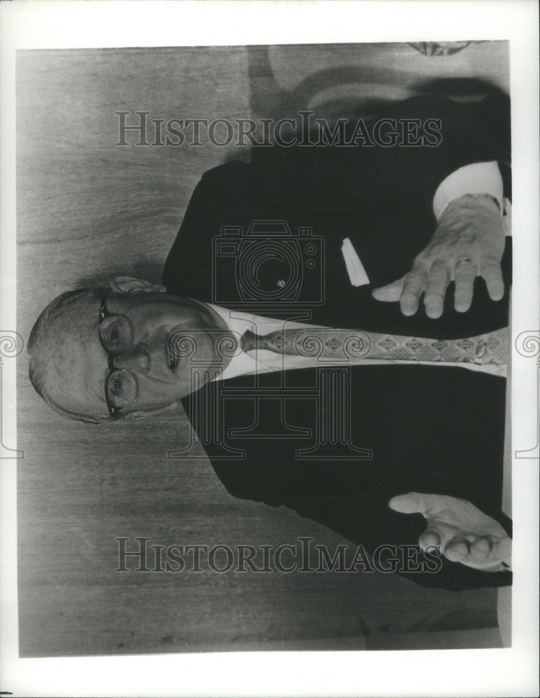 1973 Press Photo Dr. NORMAN VINCENT PEALE - Historic Images