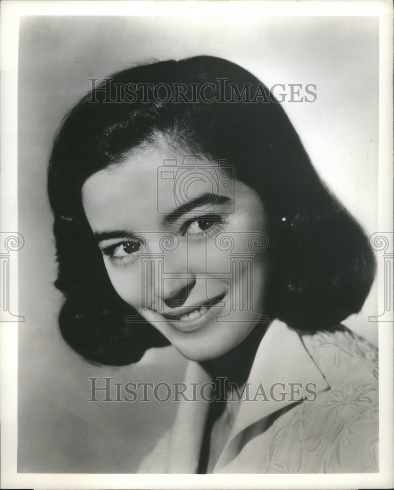 1960 Press Photo Marisa Pavan US Steel Hour - Historic Images